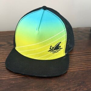 Gradient Blue and Yellow Trucker Hat